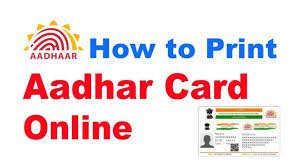 print Aadhaar card easily, Aadhaar card is lost