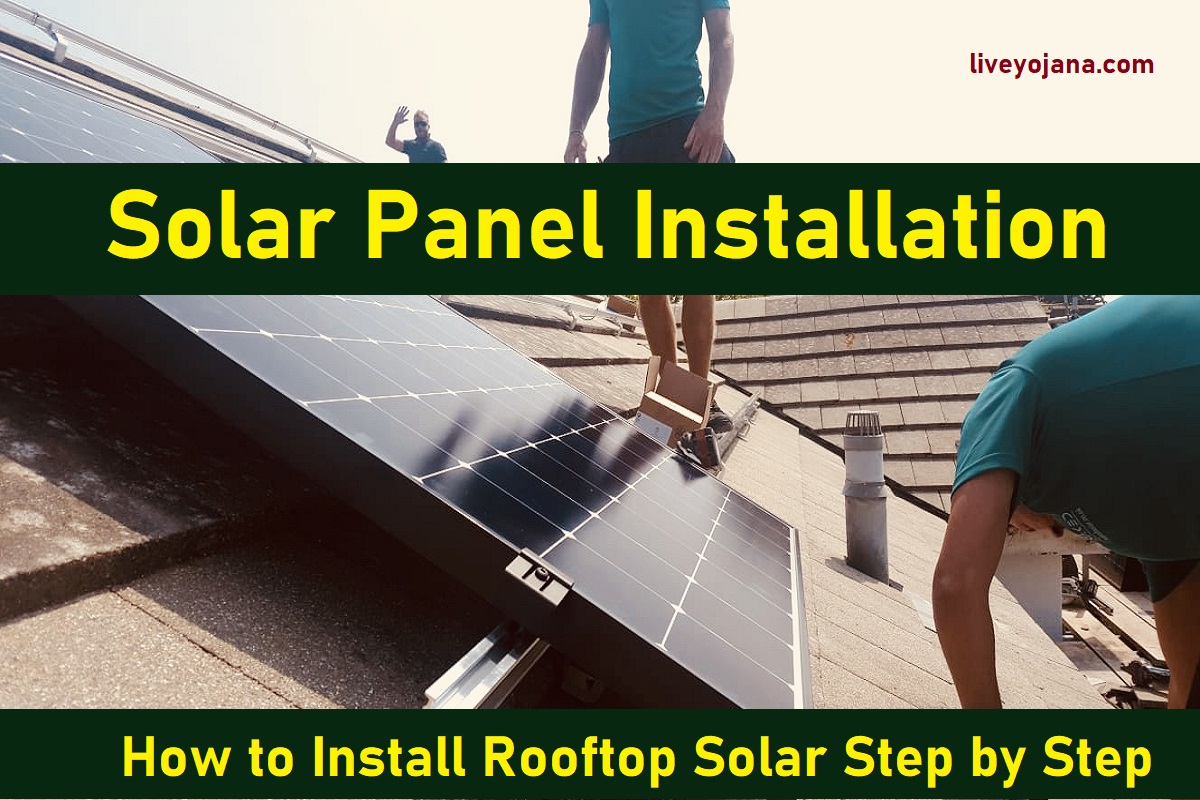 solar panel installation