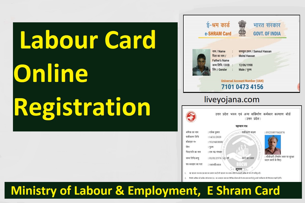 Labour Card Application Fees