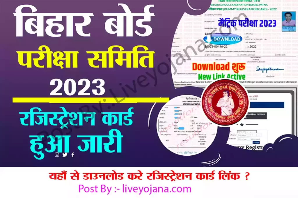  registration form 2023 pdf online bpsc.bihar.gov.in online.bihar.gov.in bseb registration card 2023 