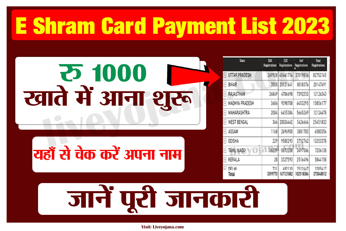 eshram card 1000 paisa check,ईश्रम कार्ड पेमेंट चेक 