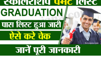 Graduation Pass Scholarship Payment List