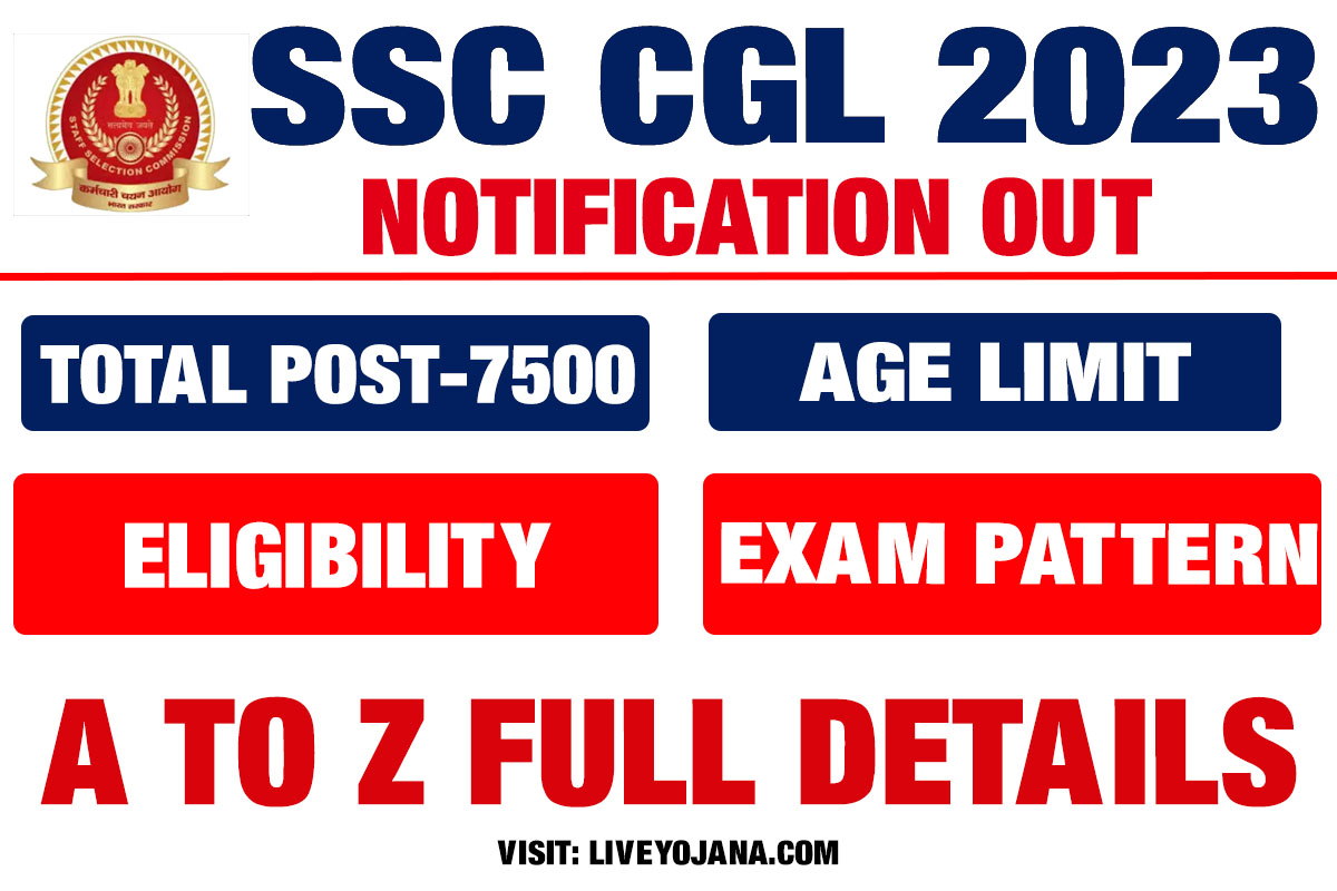 SSC CGL 2023 Notification OUT: For 7500 Vacancies, Apply Now!