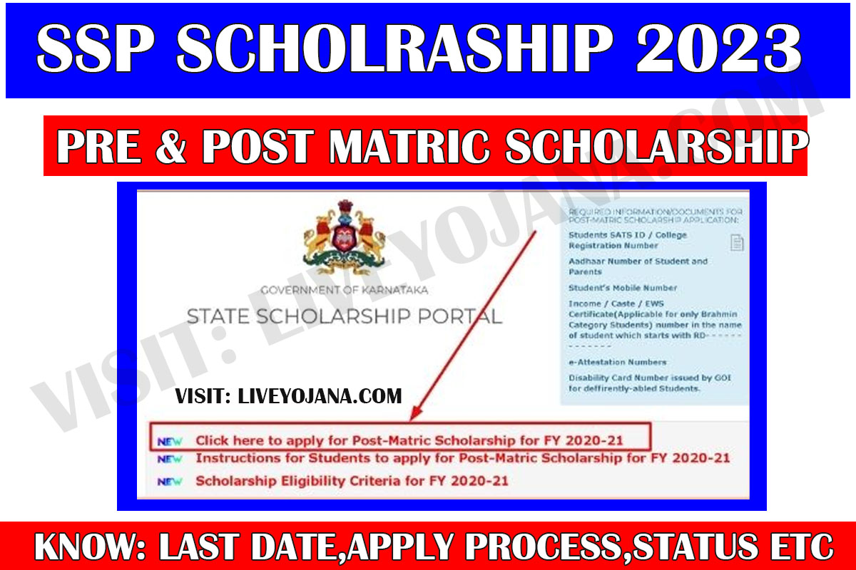 SSP Scholarship 2023-24, ssp scholarship status, ssp post matric scholarship, ssp scholarship last date, ssp scholarship update Online
