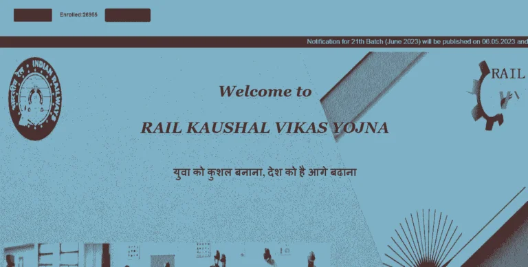 RKVY Online Registration for Rail Kaushal Vikas Yojana. Apply Online for Rail Kaushal Vikas in September. RKVY Apply Online.