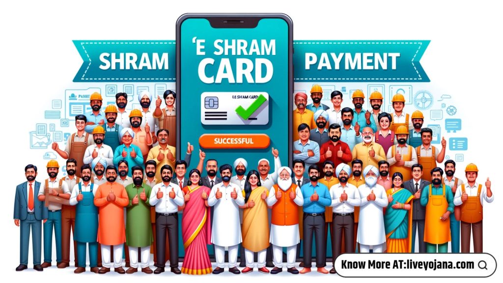 E Shram Card Payment E Shram Card 2023 E Shram Card Benefits e-shram card eligibility E Shram Card Registration