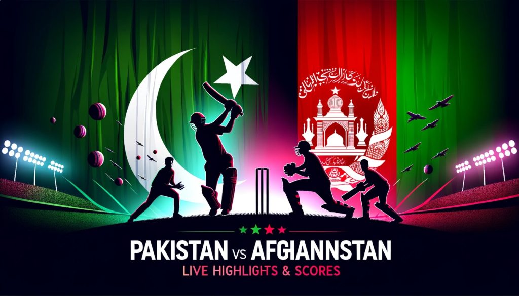 Pakistan vs Afghanistan Highlights Match Overview Afghanistan's Batting Performance Pakistan's Bowling Performance Live Score