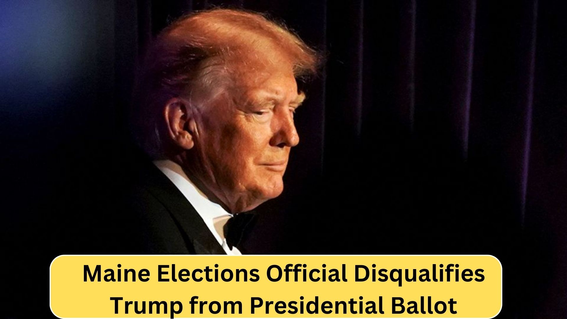 Maine's election official rules Trump ineligible ap politics ap comparative politics Trump Disqualification News of President Trump Maine Elections Official Disqualifies Trump 